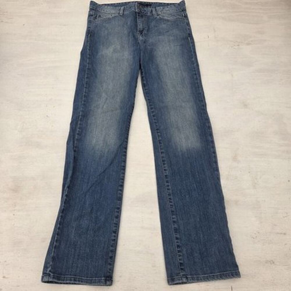 Calvin Klein Lean Bootcut Jeans Women Size 30/10 Blue Denim